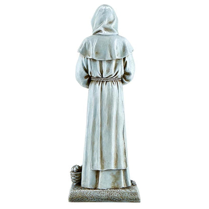 Christian Brands Avalon Gallery - Estatua de jardín - Escultura católica de Resina de Piedra para Interiores y Exteriores, 12 Pulgadas de Alto