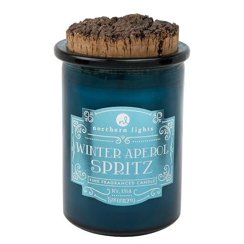 Velas Northern Lights - Velas Spirit Jar 5 oz - Aperol Spritz de invierno - 52622