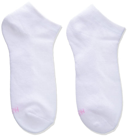 Cushioned Women's Athletic Socks - Low-Cut (Size 5-9/White)(Pack of 10)