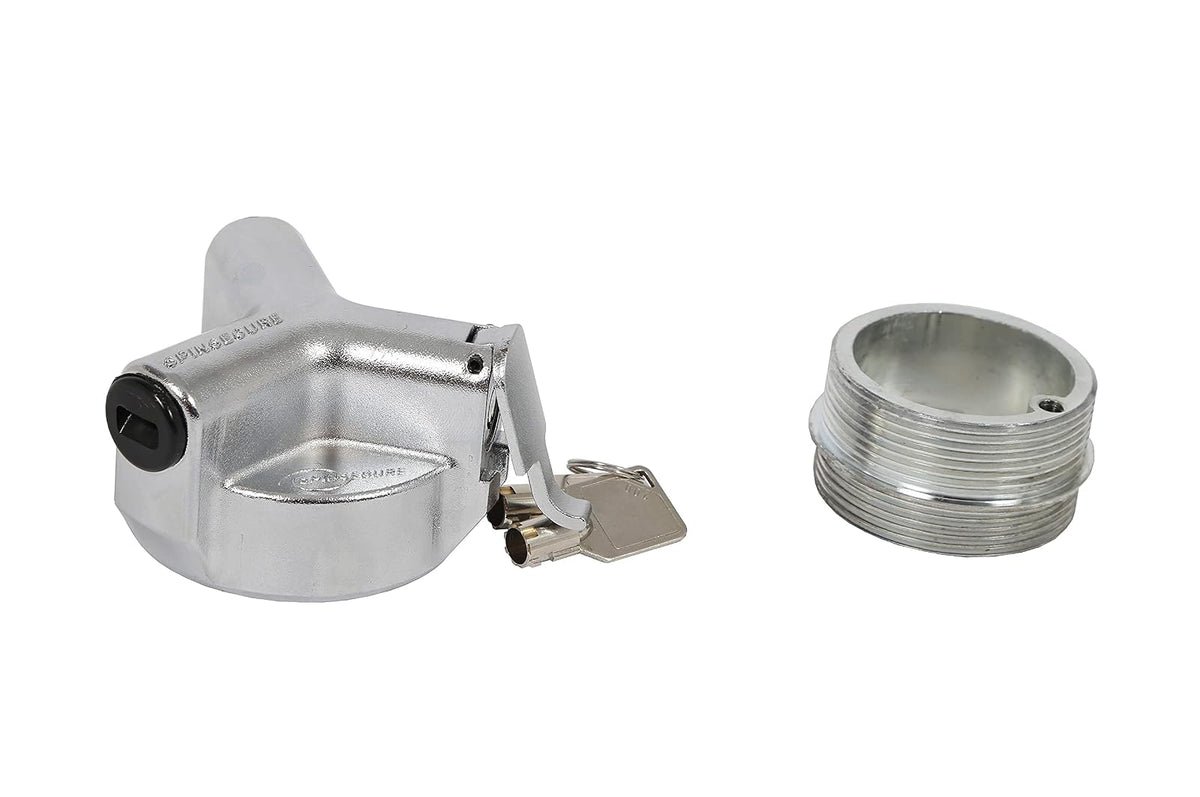 Dee Zee DZGASCAP3 - Depósito de Transferencia de Acero Inoxidable con ventilación
