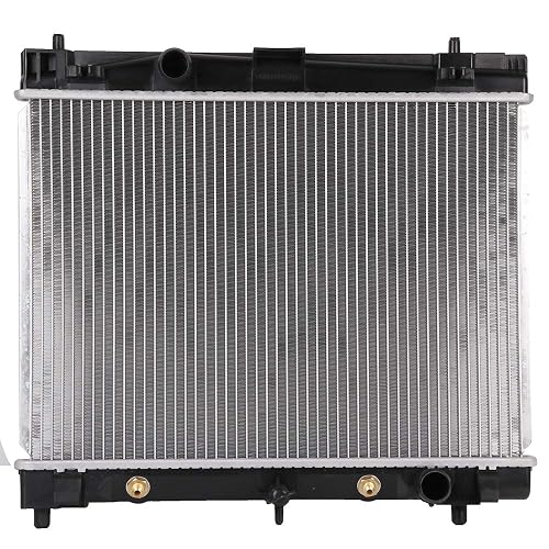SCITOO - Ensamblaje de radiador refrigerante de motor para Scion xD 08-14 y para Toyota Yaris 06-19 1.8L 1.5L, reemplazar 2890; 1640021371; TO3010306; | Para xD 2008-2014, Yaris 2006-2019, reemplaza 2890 1640021371 TO3010306, ajuste directo, núcleo de alu