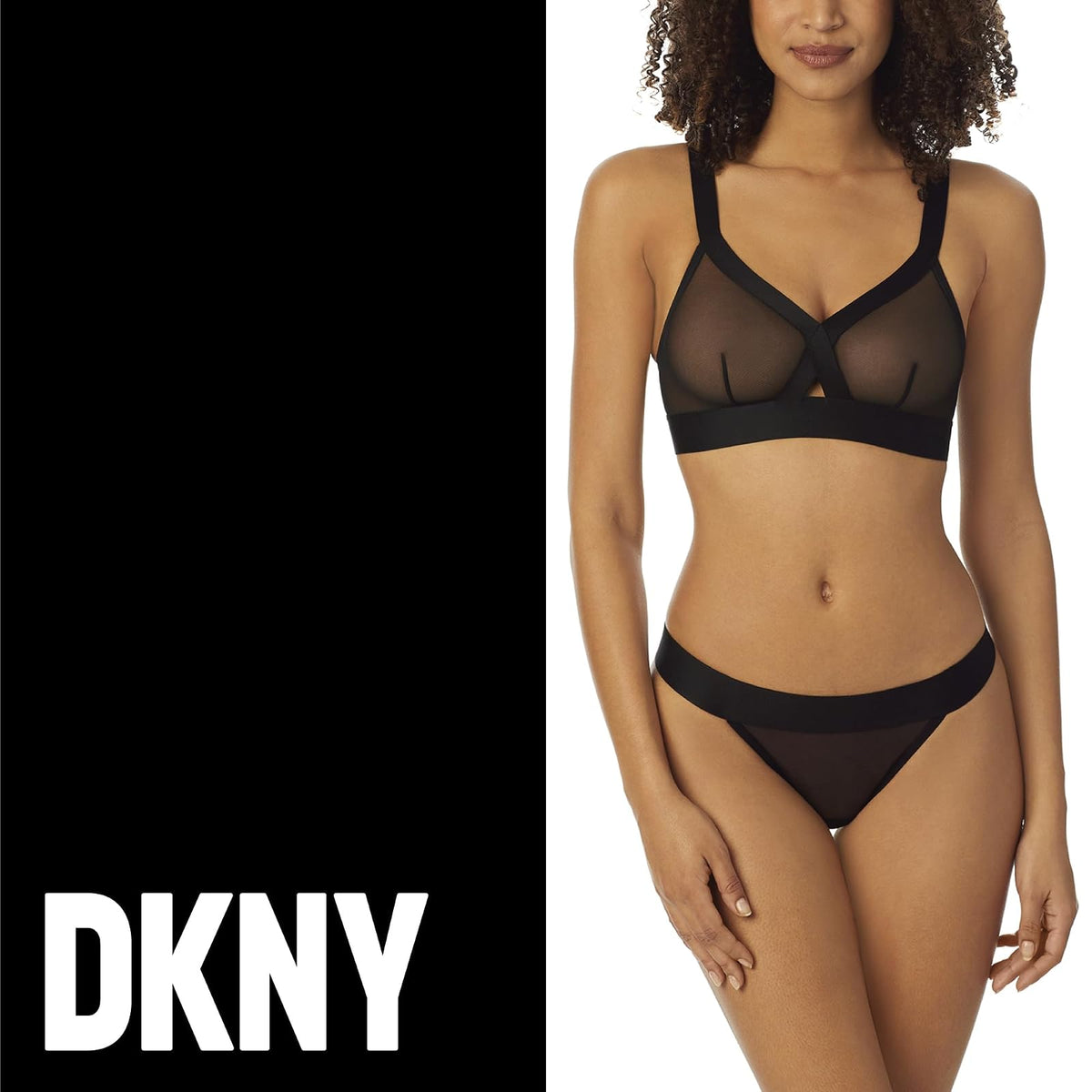 DKNY - Brasier Tipo Bralette para Mujer