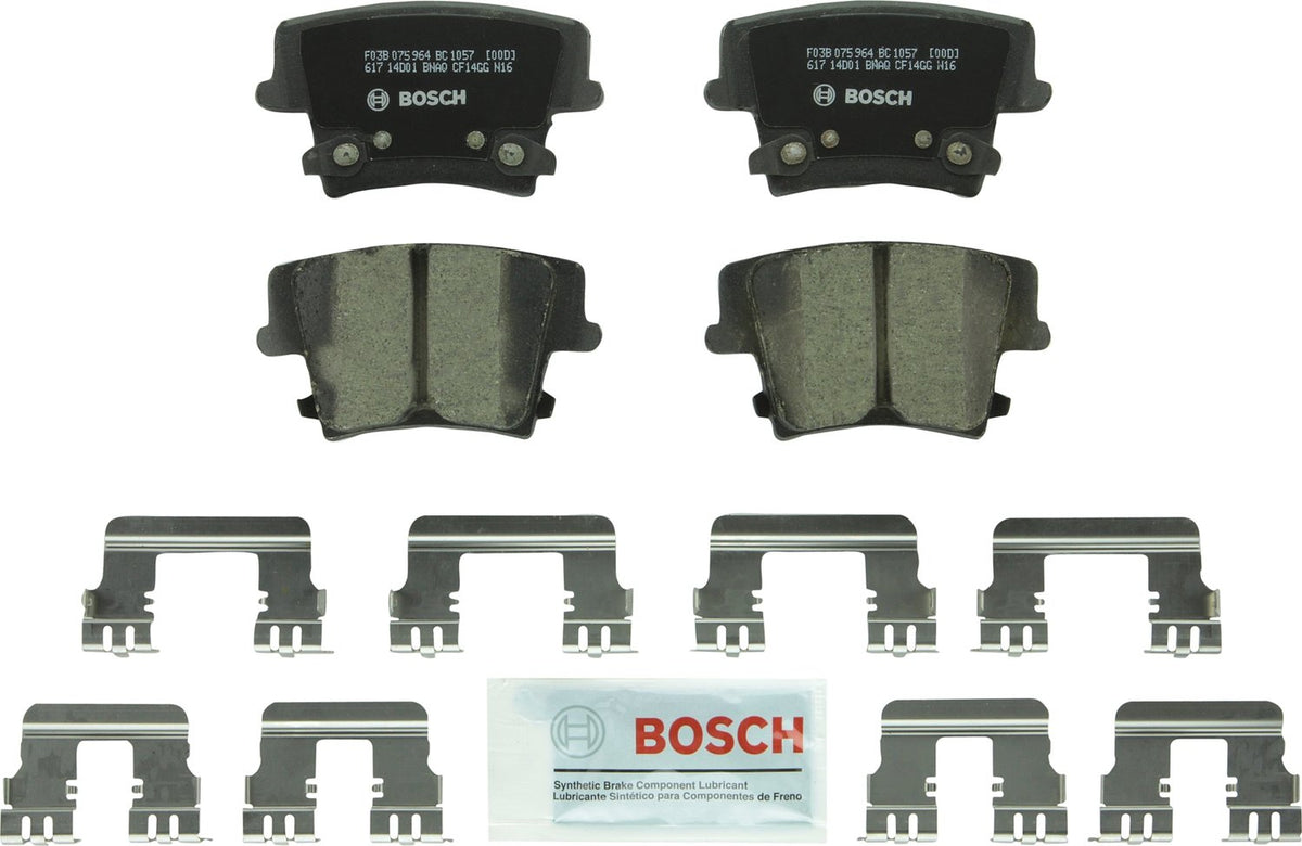 Bosch QuietCast Premium Pastillas de Freno Cerámicas - Frente - 1057 - 1000-1099