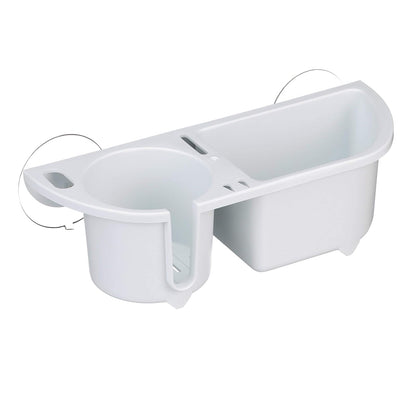 SEACHOICE Cruisin' Caddy - Organizador para Barcos, Bebidas y Objetos, Resistente a los Rayos UV, Color Blanco
