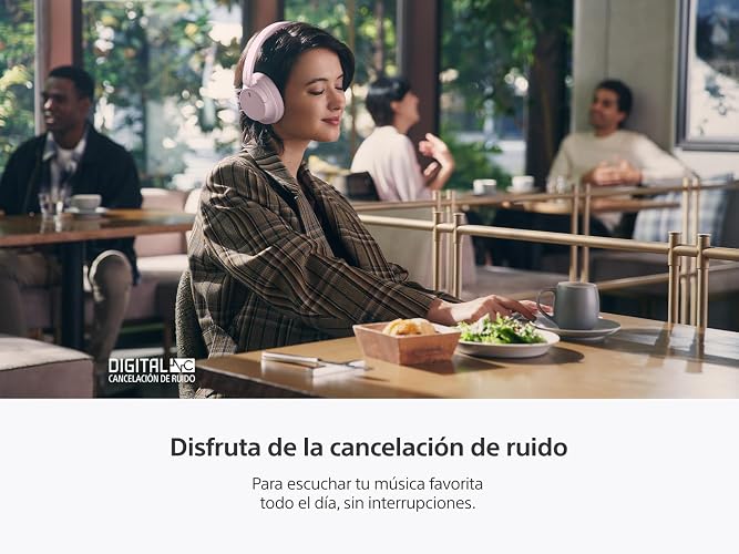 Sony Audífonos inalámbricos WH-CH720N con Noise Canceling, Rosa (Versión Nacional)