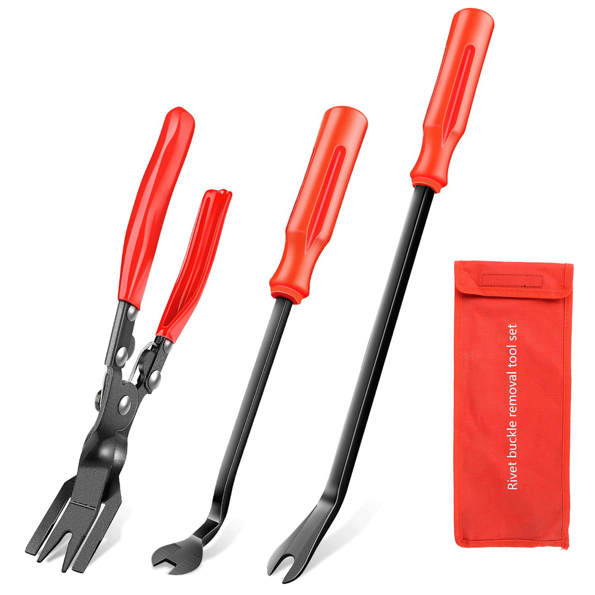 GOOACC GRC-79 Retenedores Tipo Empuje con Removedor, para Toyota y Lexus - 3PCS Fastener Remover