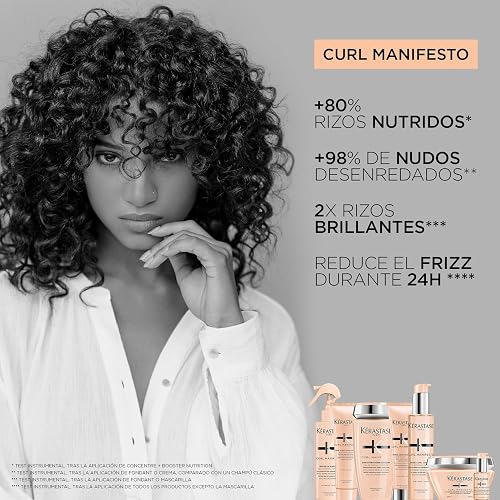 Kérastase Curl Manifesto Gelée Curl Contour, Gel-Crema Definidor de Rizos con Miel de Manuka y Ceramida, 150 ml