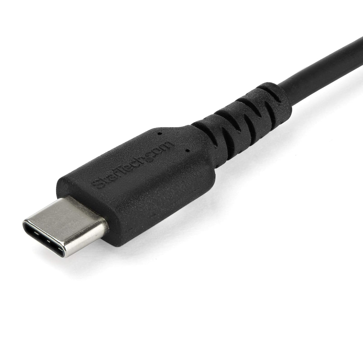 StarTech.com 2m USB C Charging Cable - Durable Fast Charge & Sync USB 3.1 Type C to USB C Laptop Charger Cord - TPE Jacket Aramid Fiber M/M 60W - Samsung S10 S20 iPad Pro MS Surface (RUSB2AC2MB)
