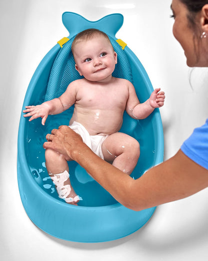 Skip Hop Bañera Para Bebés: Moby 3-Stage Smart Sling Tub, Azul