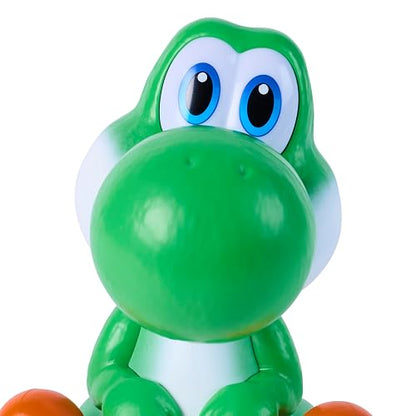 ¡Yoshi Sale del cascarón!, Super Mario Galaxy: La película, Figura de acción interactiva de Huevo de Yoshi con Sonidos, a Partir de 4 años, Pilas Incluidas
