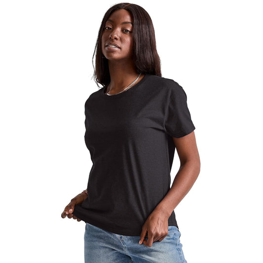 Hanes Originals Tri-Blend - Playera Ligera para Mujer, Ajuste Relajado Camiseta para Mujer