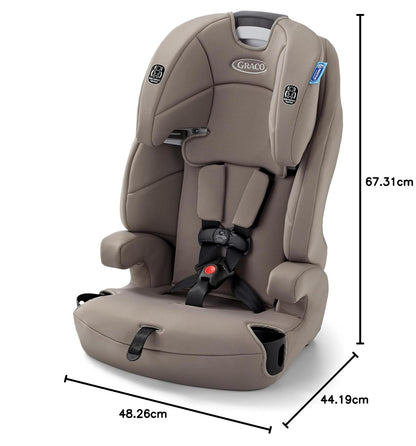 Graco Tranzitions 3 en 1 arnés elevador de asiento, ceniza