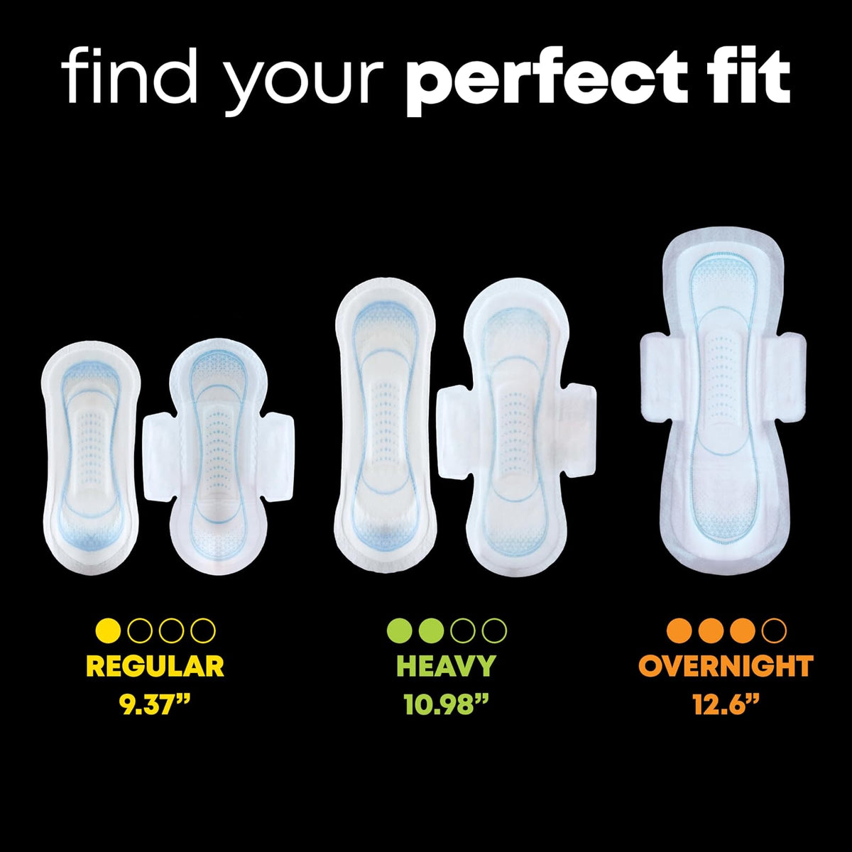 U by Kotex Security Ultra Thin Feminine Pads with Wings, Heavy Absorbency, Unscented, 192 Count (6 Packs of 32) (Packaging May Vary)