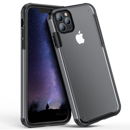 ORIbox Funda para iPhone 12 y iPhone 12 Pro, Esquinas Anti-Golpes - Mate negro - iPhone 12 - 12 Pro