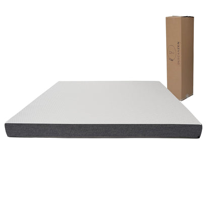 DescanZen | Colchón Riso King Size de Espuma -Suave y Cómodo -15 cm de Soporte