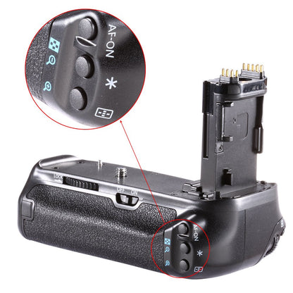 Neewer Soporte para Batería (Reemplazo para BG-E14), Trabaje con Batería LP-E6/6 piezas, Baterías AA para Cámara Canon EOS 70D 80D 90D DSLR