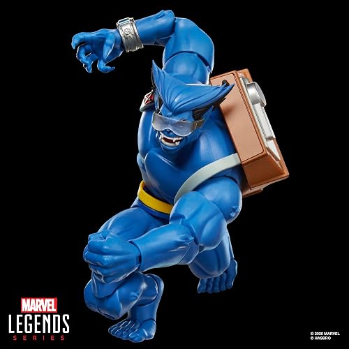 Marvel Legends Series, Marvel'S Beast, Figura Coleccionable Inspirada en X-Men '97 a Escala de 15 cm