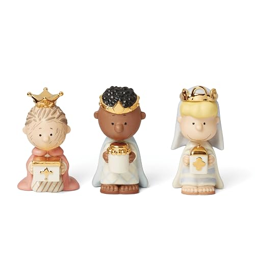 Lenox 895923 - Cifras de 3 Reyes de Navidad