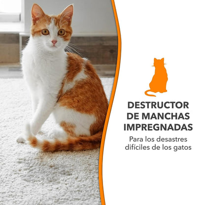 Nature's Miracle Destructor Oxy manchas y olores difíciles para gato 3.78 L