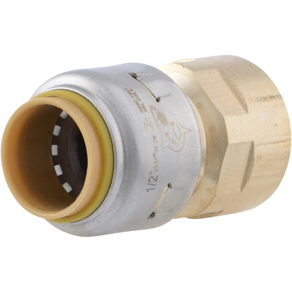 SharkBite Max Adaptador FNPT 1/2 x 1/2", Push to Connect, Paquete de 4 - SharkBite Max - 1 - 2 in.