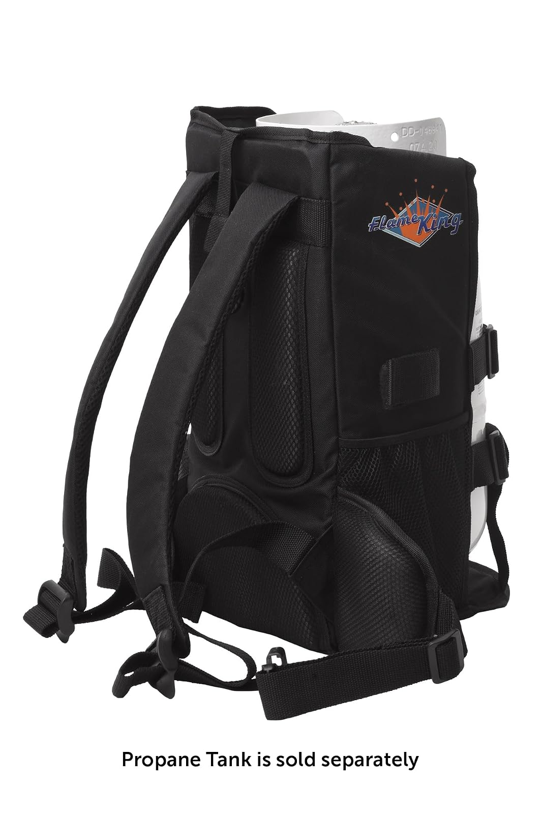 Flame King - Mochila para tanque de propano para cilindro de 5 libras o 10 libras y antorcha de malezas