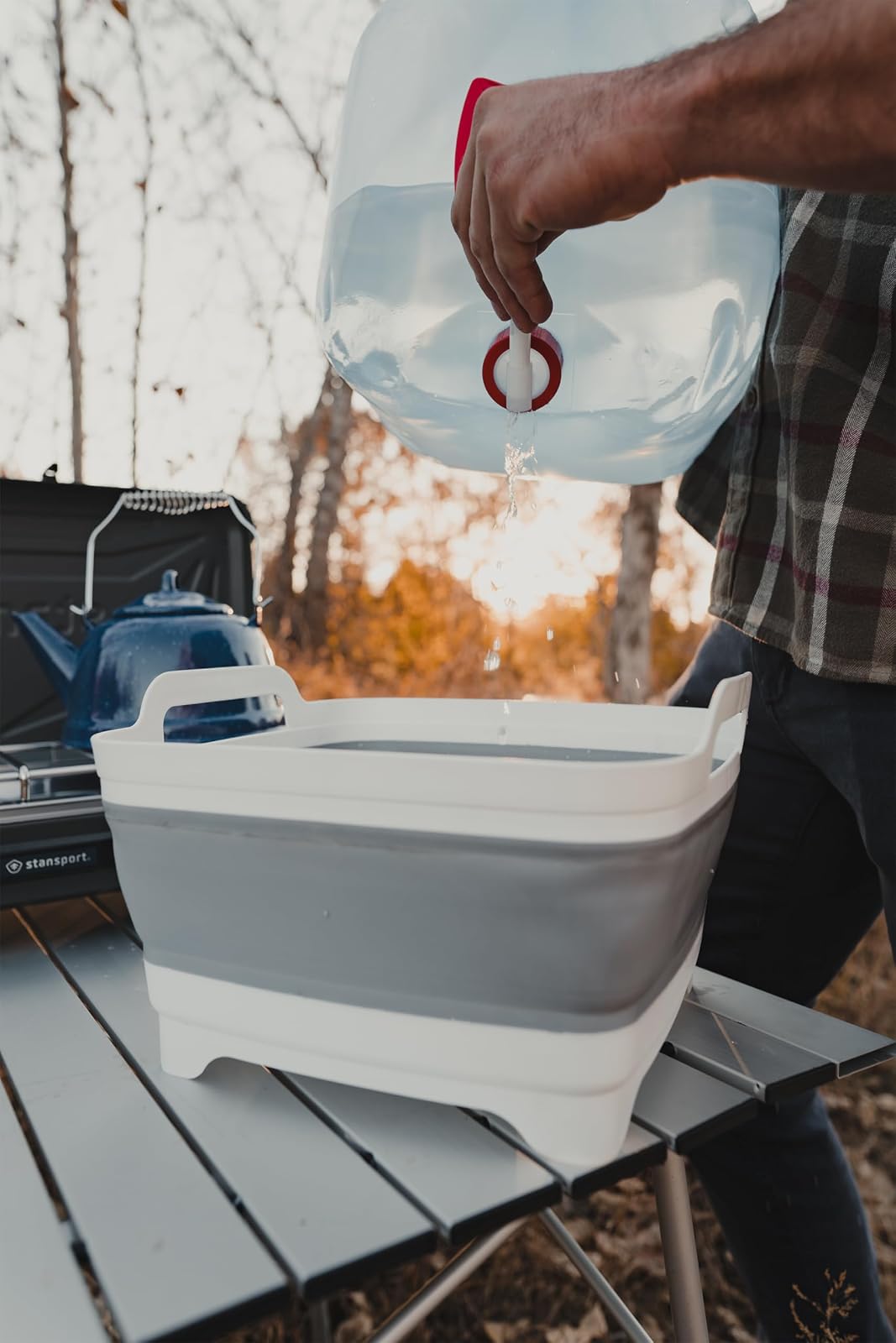 Stansport Outdoor 295 5-Gallon Collapsible Water Carrier
