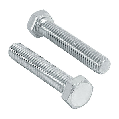 Fiero Tornillo Tipo Máquina Acero Galvanizado, Cabeza Hexagonal, 30 Piezas - 3 - 8 x 2"
