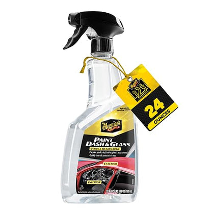 Meguiar's, Detailer Paint Dash & Glass, Limpieza Hidrofóbica, G250224, 24oz | 0