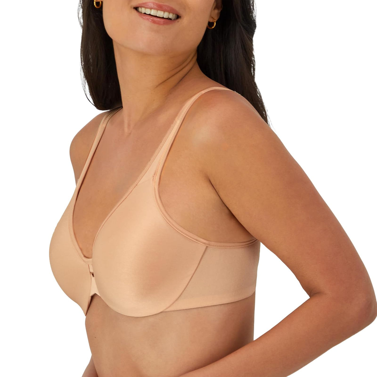 Maidenform Damen Minimizer BH Maidenform Tailored with Lace Trim Lilyette