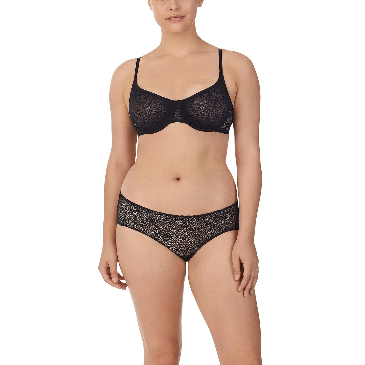 DKNY Modern Lace Unlined Demi Bra