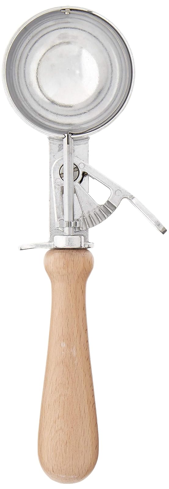 Fox Run Vintage Trigger Ice Cream Scoop, 1.5 x 9 x 2.5 inches, Brown
