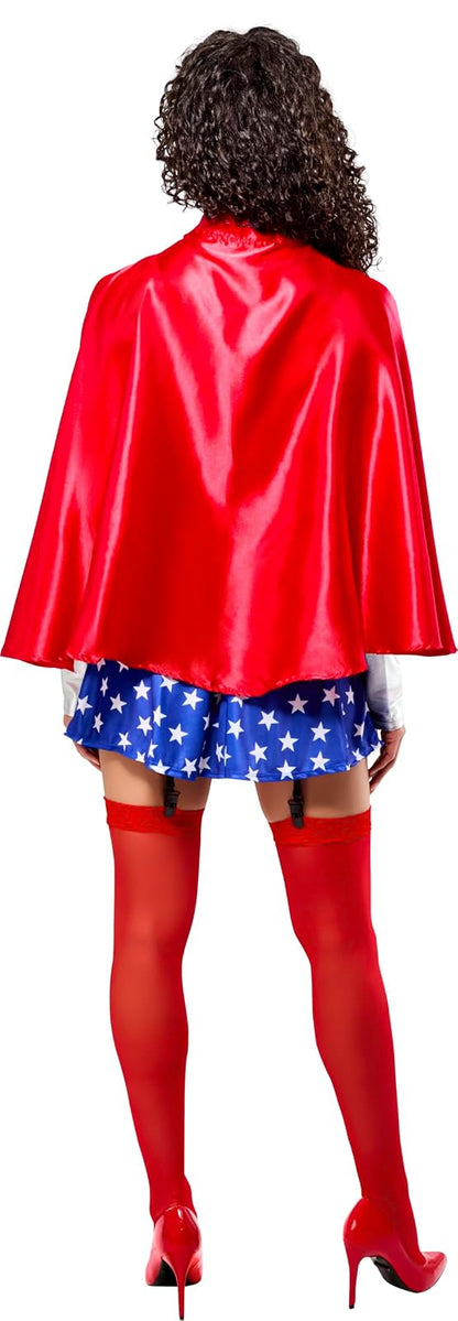 Ruby Slipper Company LLC - Disfraz de corsé de Wonder Woman pequeño