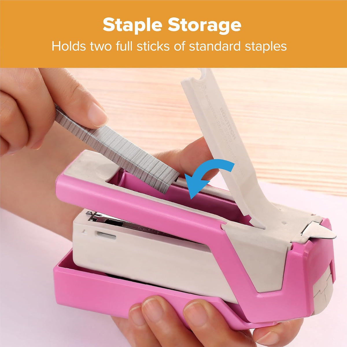 PaperPro Compact Stapler, Pink Ribbon (1588)