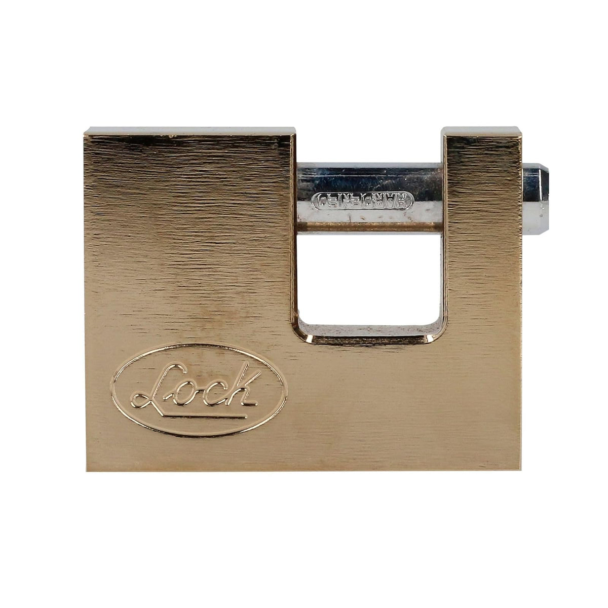 Lock L22C70TLBB Candado de Acero para Cortina Metálica 70 mm Latón Brillante Llave Tetra