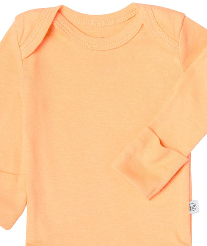 HonestBaby 10-pack Long Sleeve Bodysuits One-piece 100% Organic Cotton for Infant Baby Boys, Girls, Unisex Conjunto de camisetas para bebés y niños pequeños bebés unisex