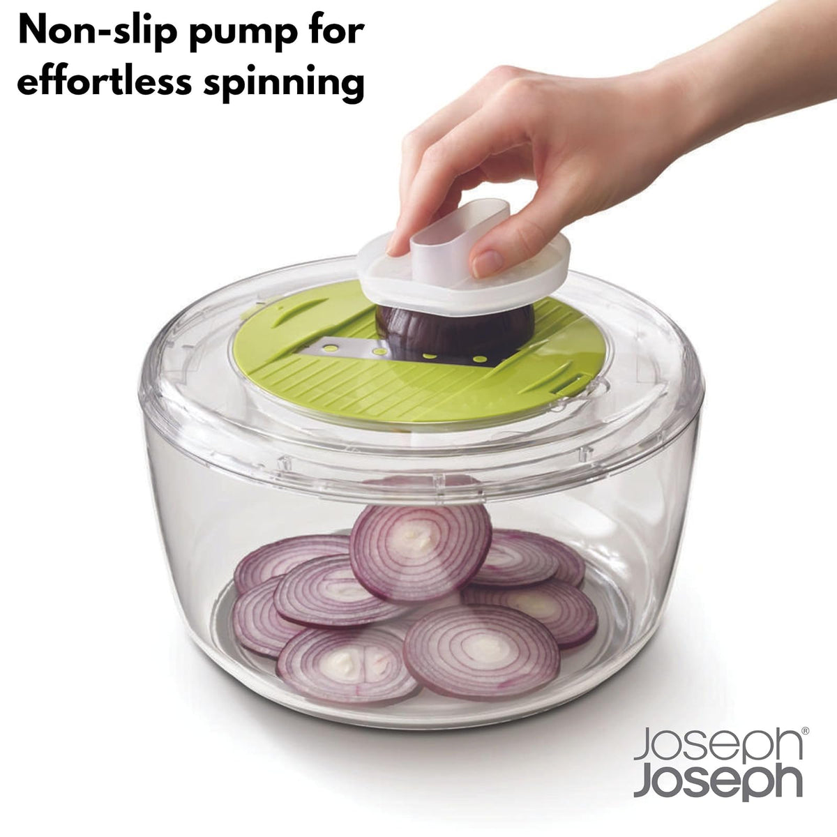 Joseph Joseph Multi-Prep - Juego de preparación de 4 piezas con hilador de ensalada, espiralizador, rebanador y rallador, talla única, multicolor