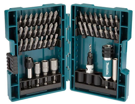 Makita Juego de puntas y avellanador con 47 piezas. D-73461