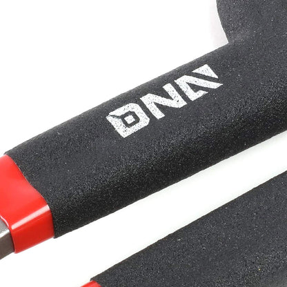 DNA Motoring Tijeras de Hojalatero Corte Recto Acero Carbono 10 Pulgadas Negro/Rojo
