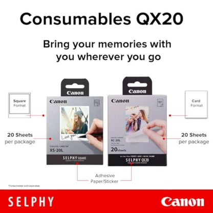 Canon XC-20L Juego de tinta y papel