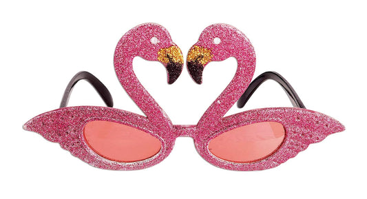 Forum Novelties - anteojos de ojo de gato con flamenco, color rosa, multicolor, talla única