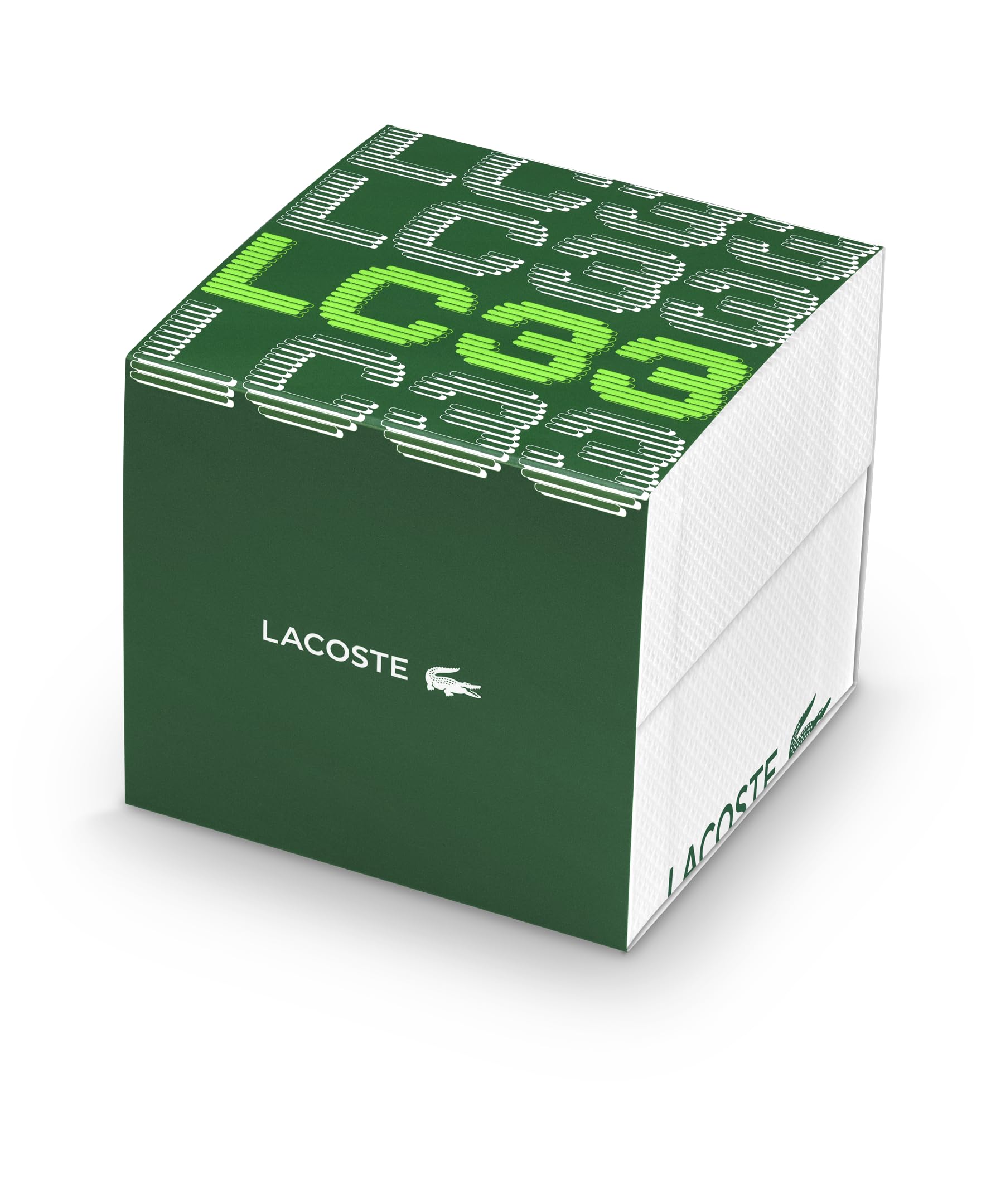 Lacoste LC33 Reloj de movimiento analógico y digital para hombre, correa de silicona, resistente al agua hasta 10 ATM/100 metros, contemporáneo, deportivo, reloj de moda premium, regalo para él, 45
