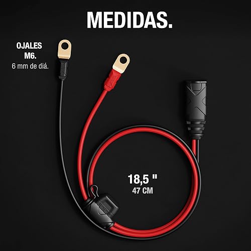 NOCO GC002 Accesorio de Terminales de Ojal M6 X-Connect para Cargadores de Baterías Inteligentes Genius