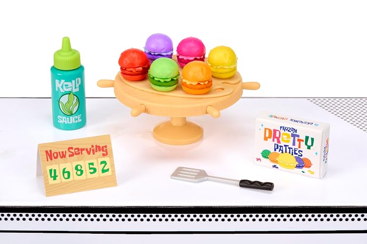 MINIVERSE, Comida Miniatura, Make It Mini Bob Esponja Pantalones Cuadrados, Juguete Sorpresa, Cápsula Misteriosa