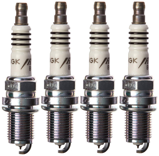 Bujía NGK LKAR6AIX-11 Iridium IX, 4Pzas | Sustituye a XP5684. 40k-60k kilometraje clasificado.
