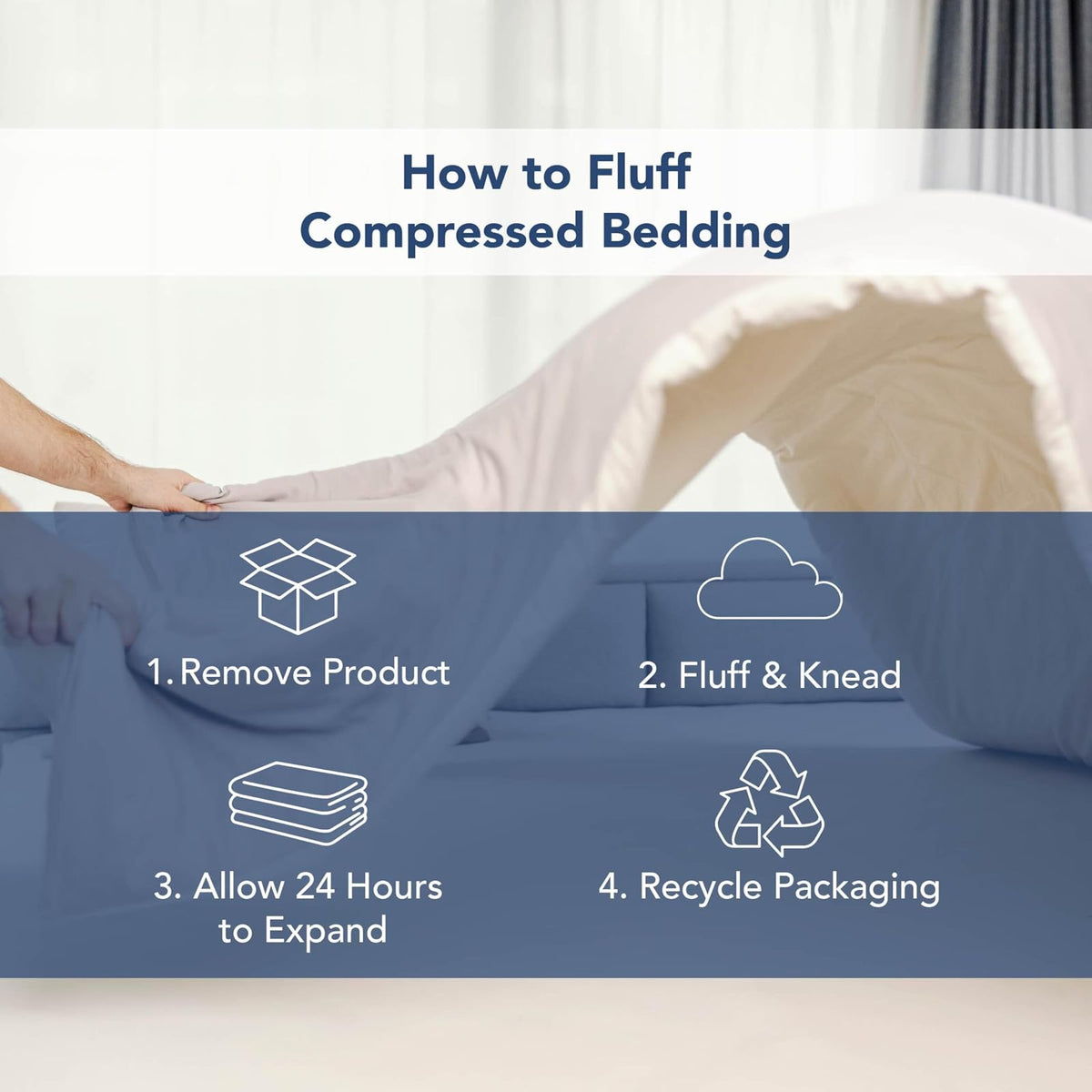 Serta Memory Flex - Cubrecolchón Suave para Cama King, Almohadilla de 2 Pulgadas, Protector de colchón Amortiguador Resistente a Las Manchas con Bolsillo de 15 Pulgadas para un Ajuste Seguro, Lavable