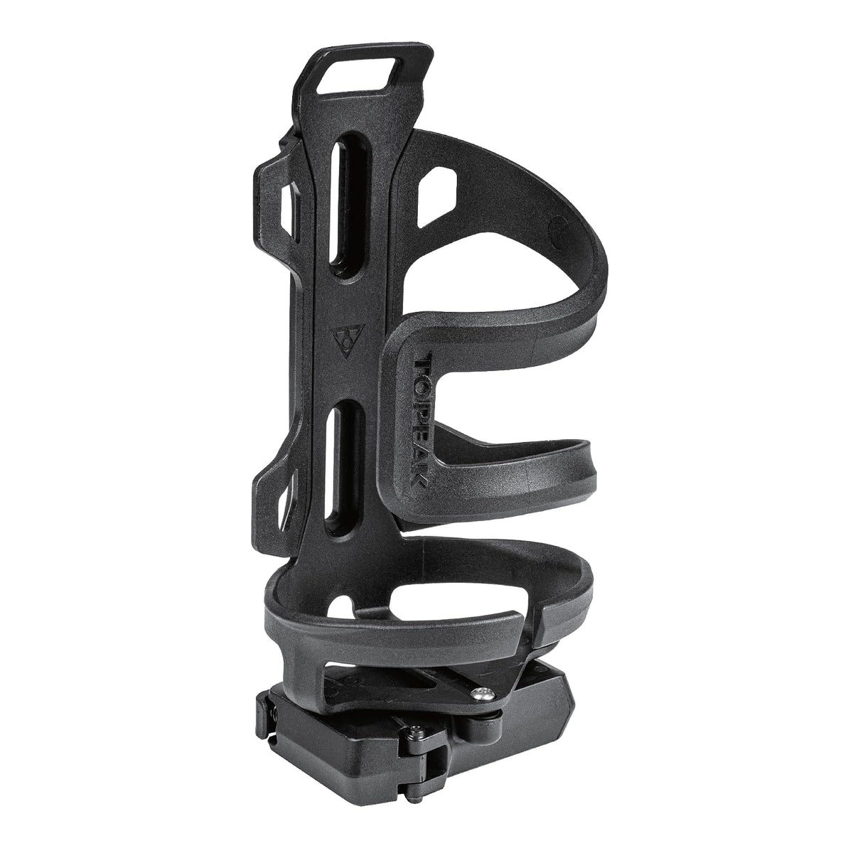 Topeak DualSide Cage Pro con Caja de Herramientas integrada N11 – Portabidón Reversible de Entrada Izquierda/Derecha con Multiherramienta Nano 11 integrada, retención Segura, Marco Compacto para
