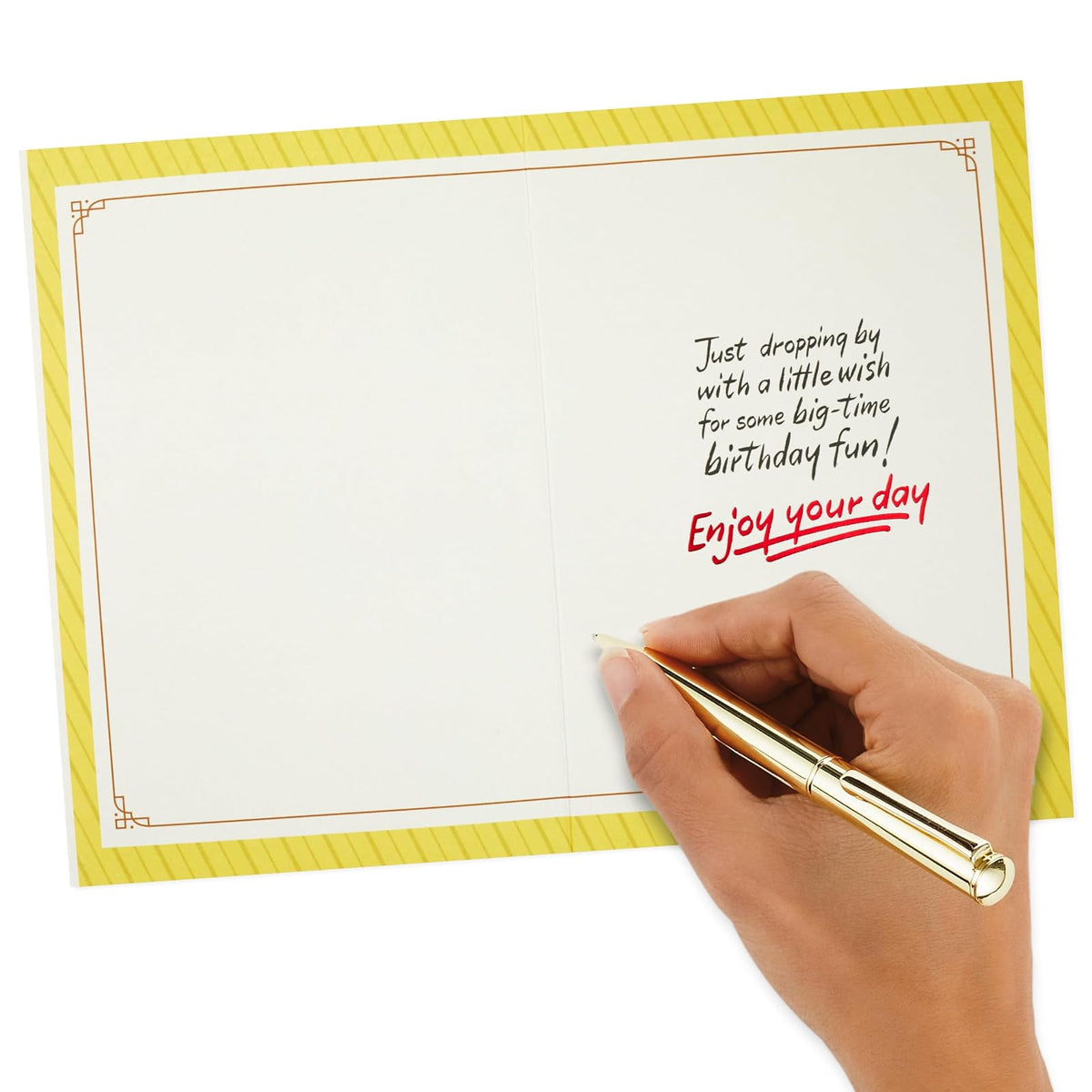 Hallmark Peanuts Tarjeta de cumpleaños (Snoopy, globos)