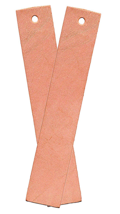 Realeather C0138-08 - Marcadores para artesanía en Piel, 7 x 1.25 Pulgadas, Color Natural, Paquete de 8