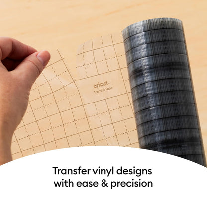 Value Transfer Tape - Linerless Roll - 12 in x 75 ft | Cinta de transferencia perforada sin forro