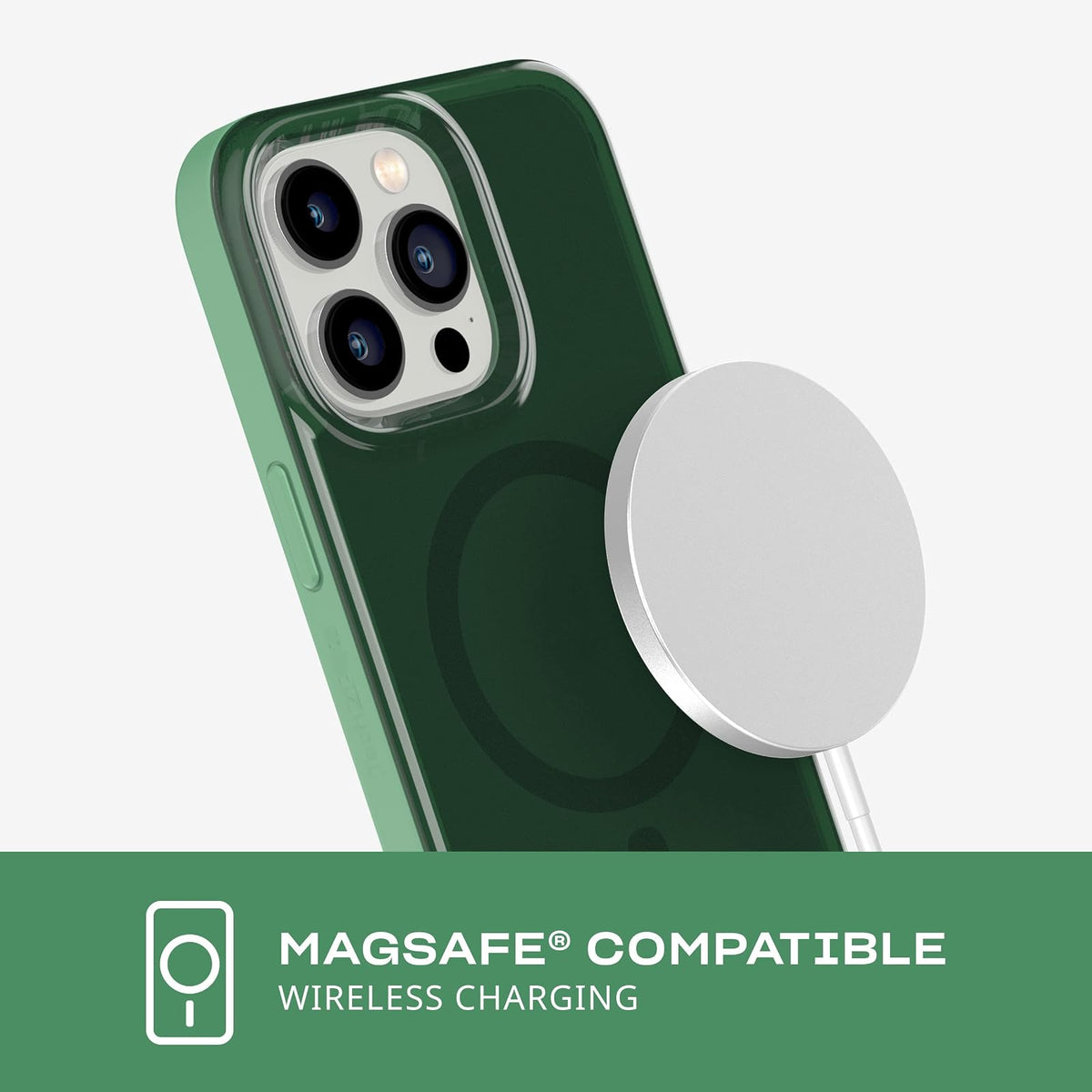 Tech21 iPhone 14 Pro MAX EVO Tinte Compatible con MagSafe® â€“ Funda de teléfono Tintada Que Absorbe los Golpes y Resistente a los arañazos con protección multicaída de 12 pies